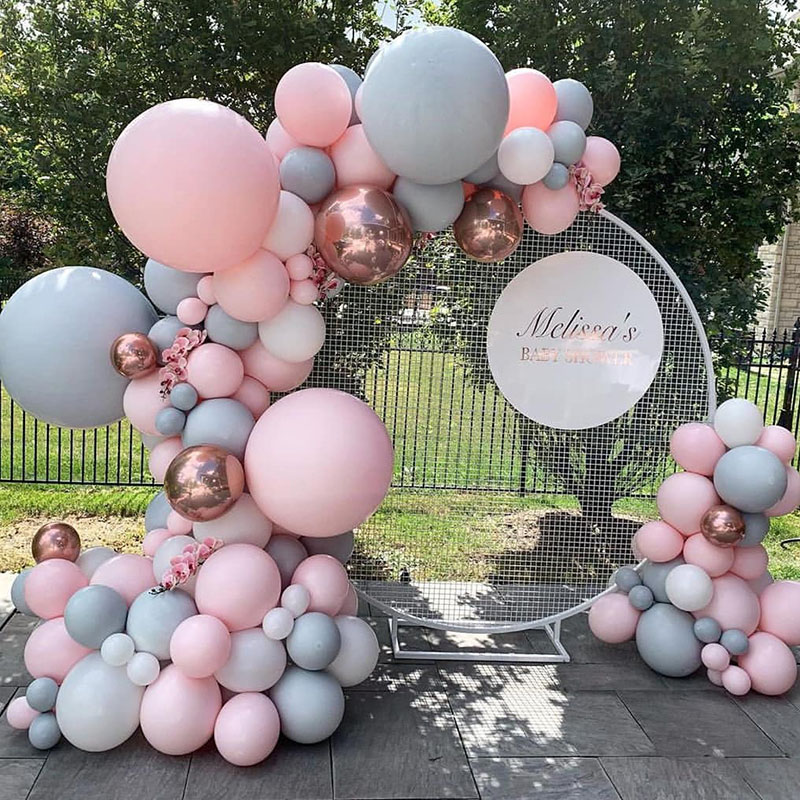 Wedding Balloon Arch - Okrągły stojak na balony 172/143/94cm, okrągły