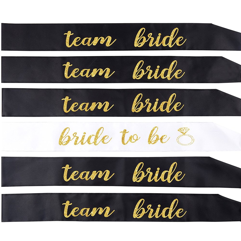 Bride Tribe Sash - 1 zestaw panna młoda na pannę
