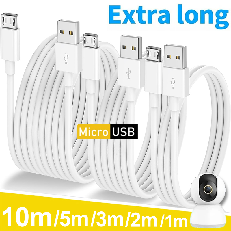 Wedding Power Supply - 1m/2m/3m/5m/10m Bardzo długi kabel Micro USB