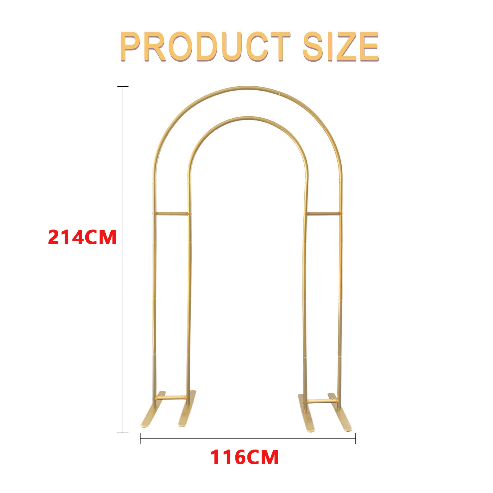 Stojak na tło z otwartym łukie – Wedding Balloon Arch recenzja i cena