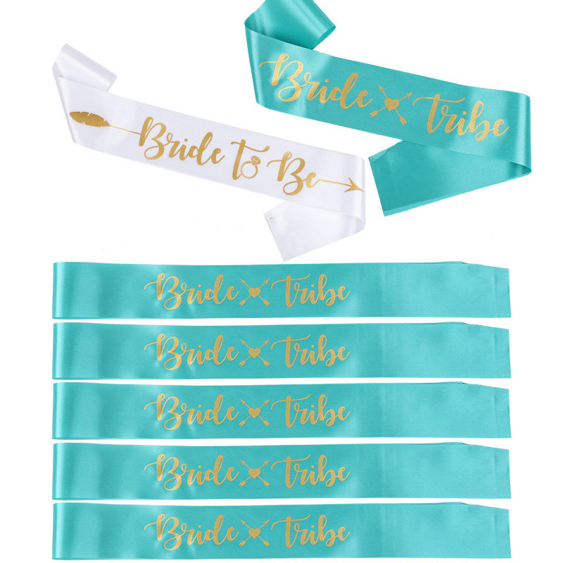 1 zestaw panna młoda, która bę – Bride Tribe Sash recenzja i cena