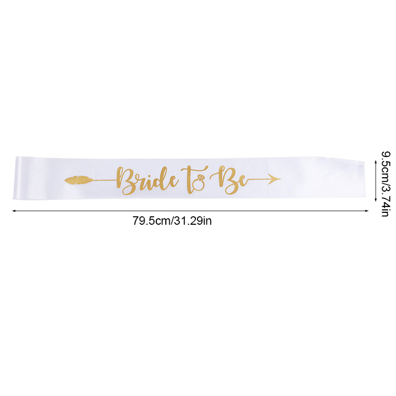 1 zestaw panna młoda, która bę – Bride Tribe Sash recenzja i cena