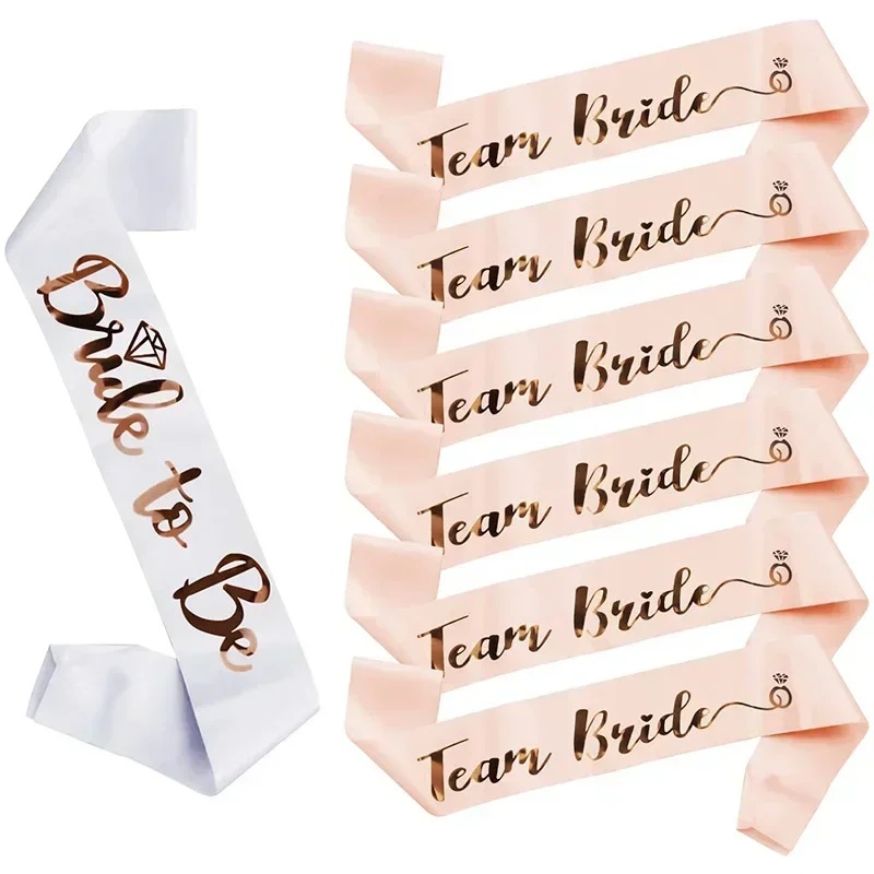 1 Zestaw Szarfy Ślubnej w Kolo – Bride Tribe Sash recenzja i cena