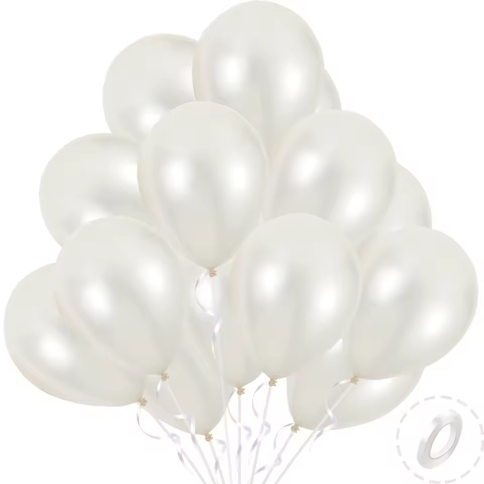 21 sztuk perłowe białe balony  – Wedding Balloon Arch recenzja i cena