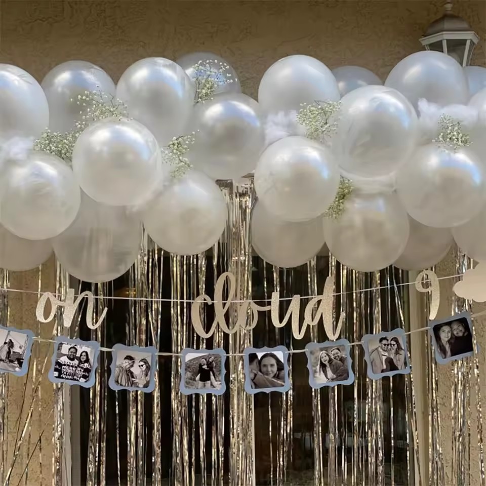 21 sztuk perłowe białe balony  – Wedding Balloon Arch recenzja i cena
