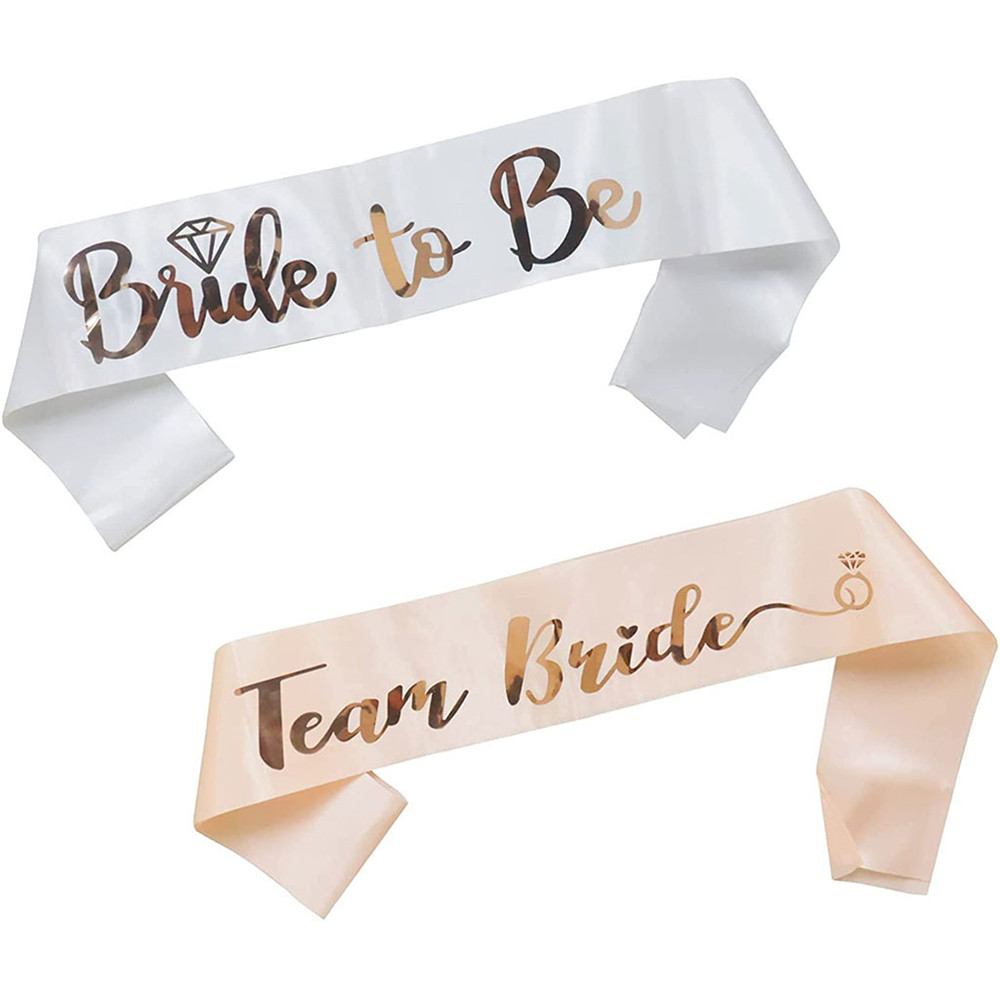 1 Zestaw Satynowych Szarf w Ko – Bride Tribe Sash recenzja i cena