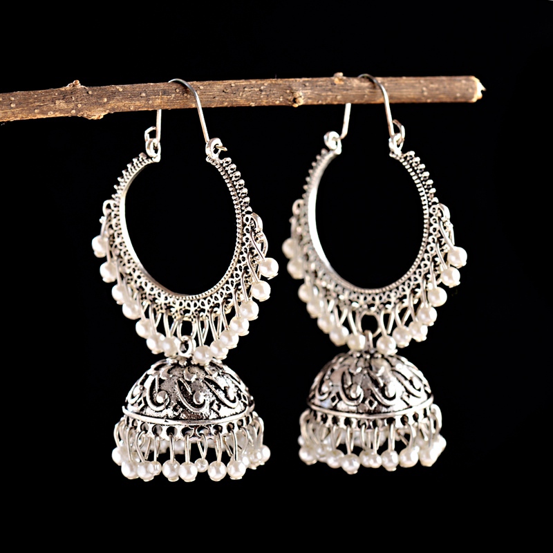 Nowa Indyjska Biżuteria Jhumka – Indian Wedding Supply recenzja i cena