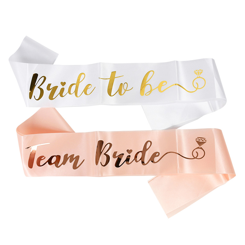 1 zestaw panna młoda z zespołe – Bride Tribe Sash recenzja i cena