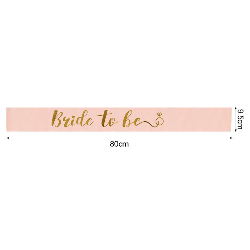 1 zestaw panna młoda z zespołe – Bride Tribe Sash recenzja i cena