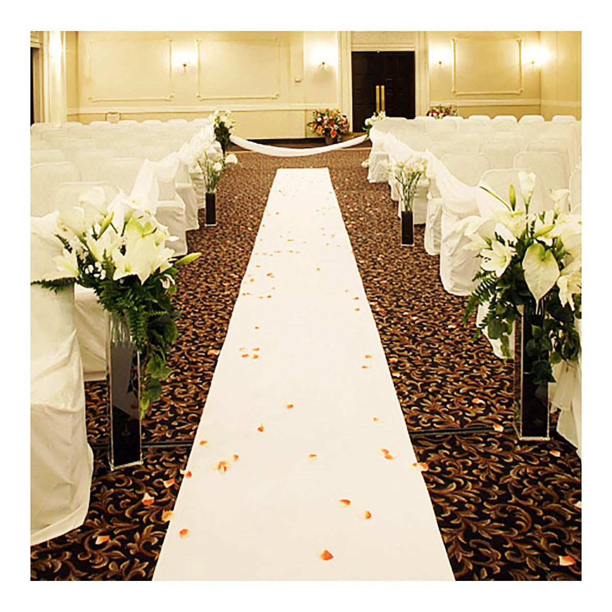 Ślubny Biały Dywan Antypoślizg – Aisle Runner White recenzja i cena