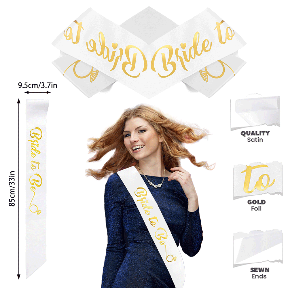 Szarfa na wieczór panieński ze – Bride Tribe Sash recenzja i cena