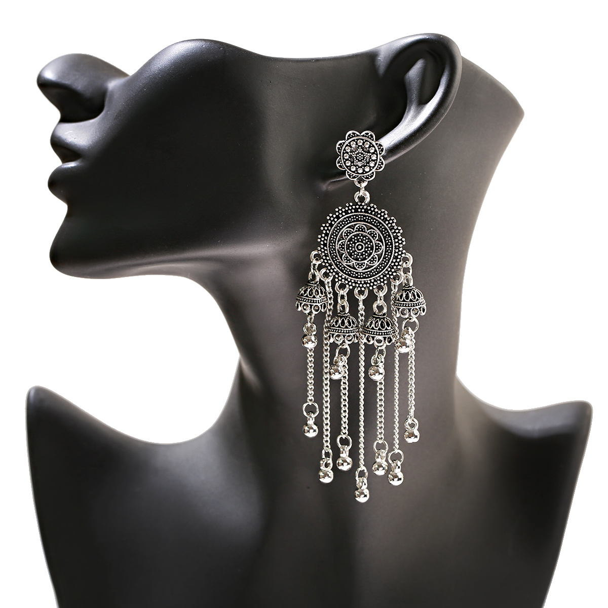 Łańcuch Pendientes kolczyki i  – Indian Wedding Supply recenzja i cena